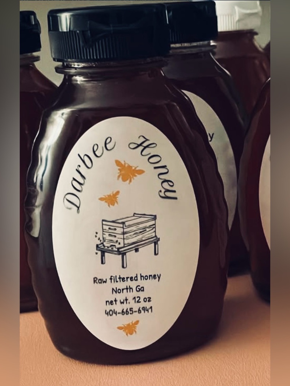 Raw filtered north Georgia honey